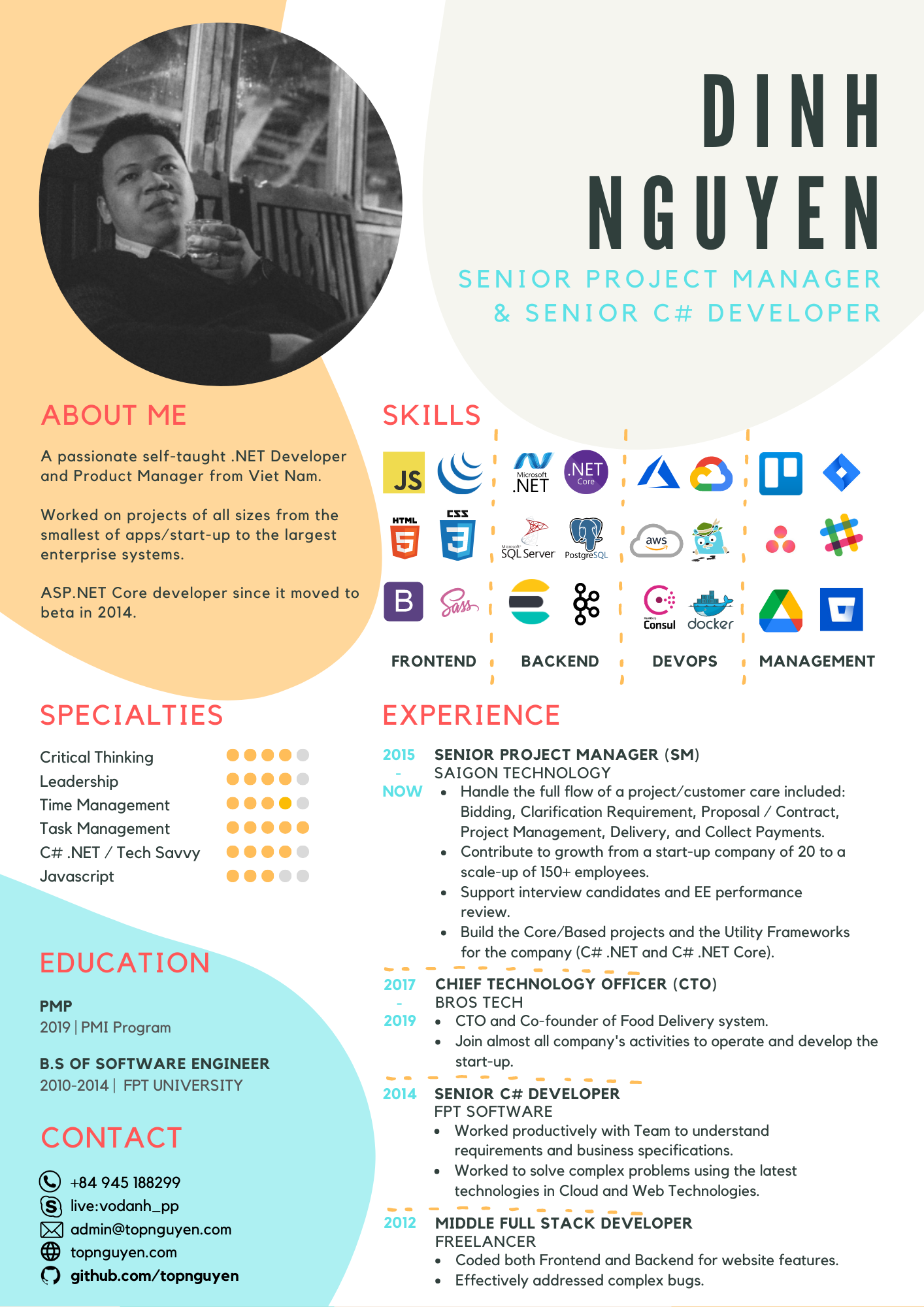 Dinh Nguyen Resumé